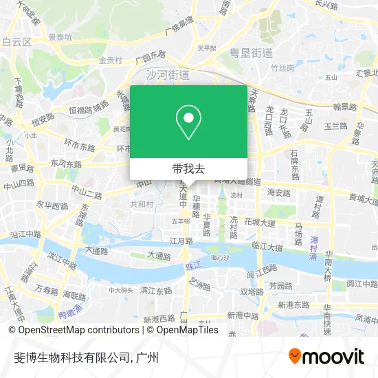斐博生物科技有限公司地图