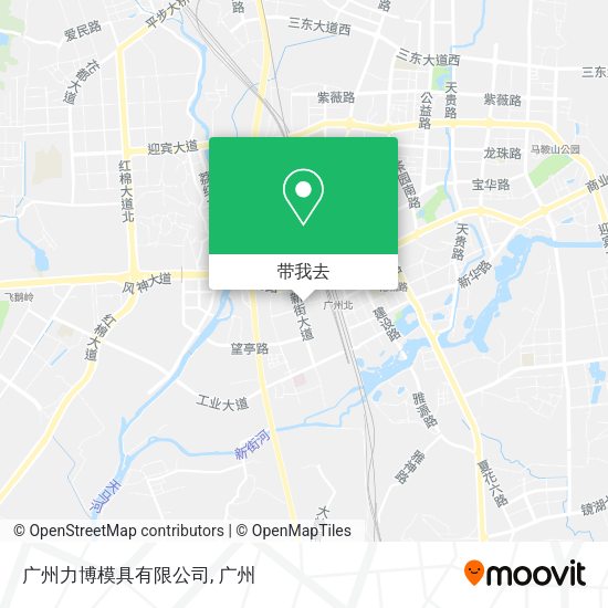 广州力博模具有限公司地图