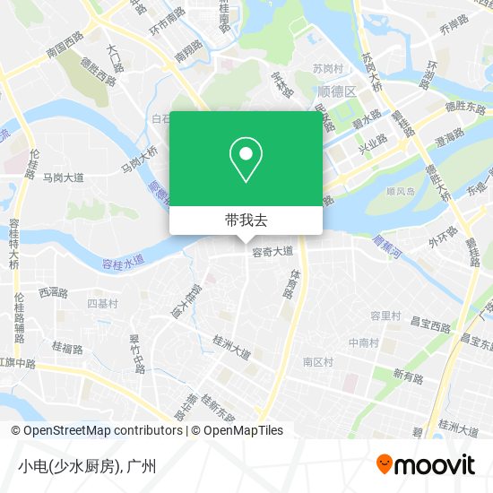 小电(少水厨房)地图