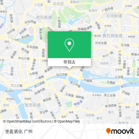 堡盈酒业地图