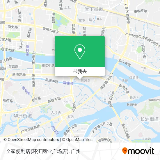 全家便利店(环汇商业广场店)地图