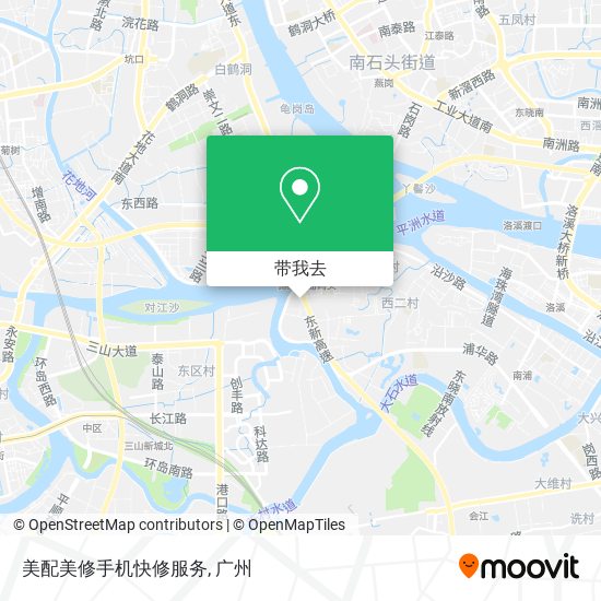 美配美修手机快修服务地图