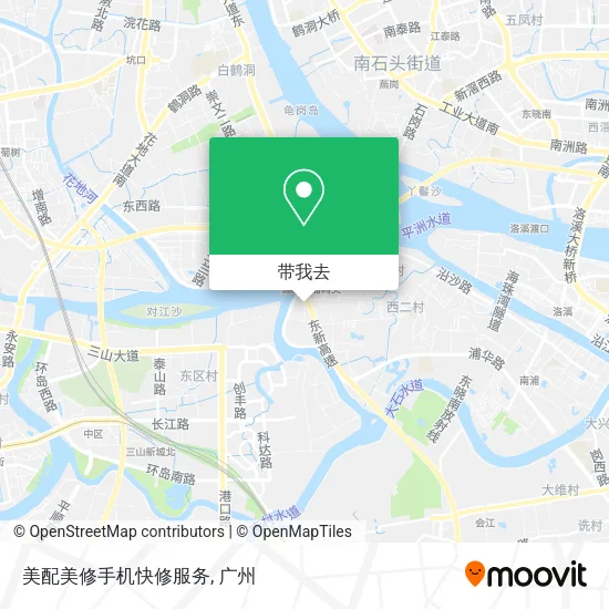 美配美修手机快修服务地图