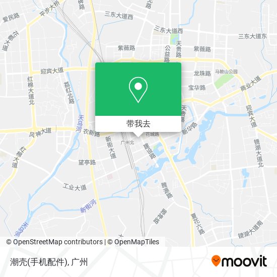 潮壳(手机配件)地图