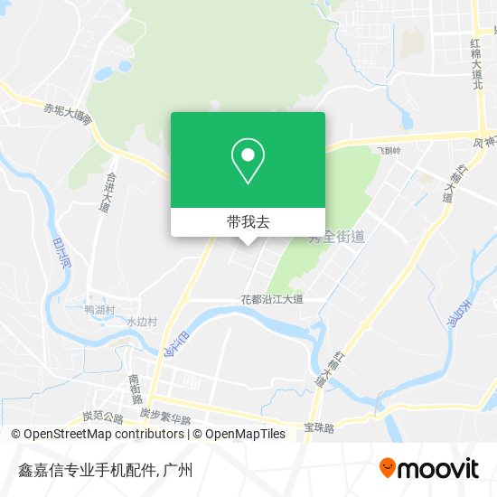 鑫嘉信专业手机配件地图