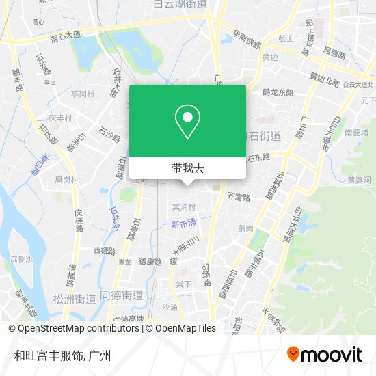 和旺富丰服饰地图