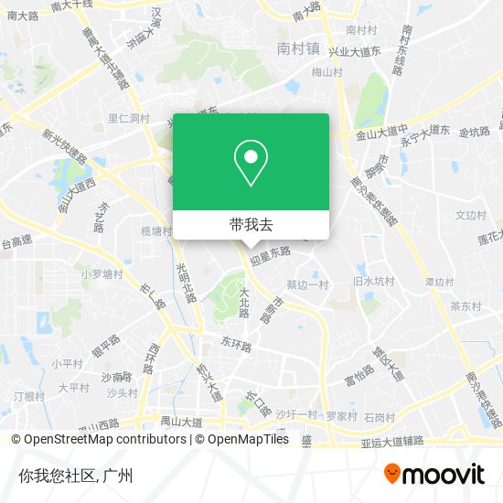 你我您社区地图