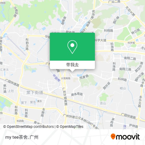 my tee茶舍地图