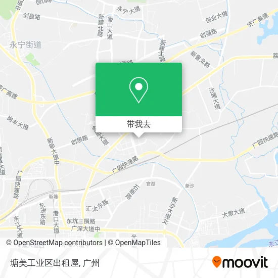 塘美工业区出租屋地图