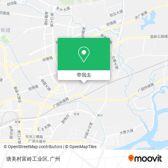 塘美村富岭工业区地图