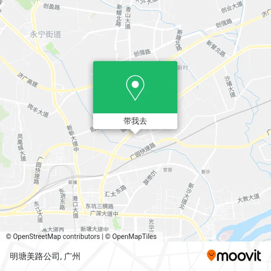明塘美路公司地图