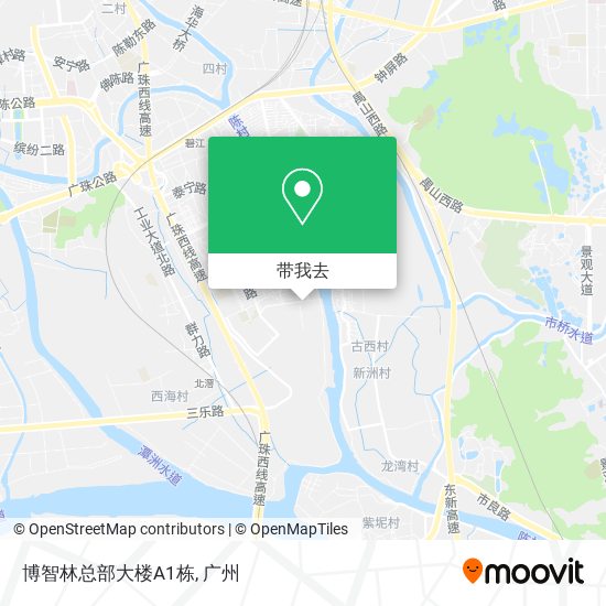 博智林总部大楼A1栋地图