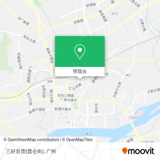 三好百货(昆仑街)地图