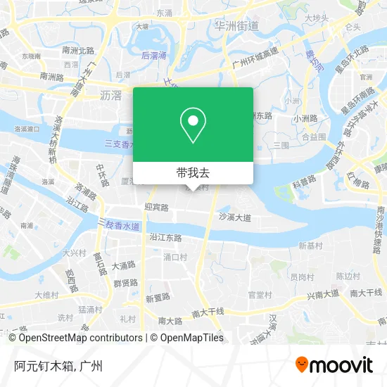 阿元钉木箱地图