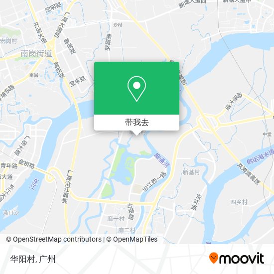 华阳村地图