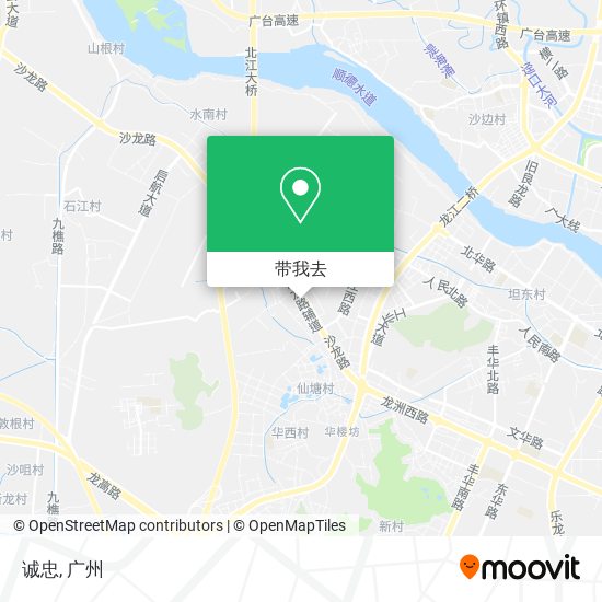 诚忠地图