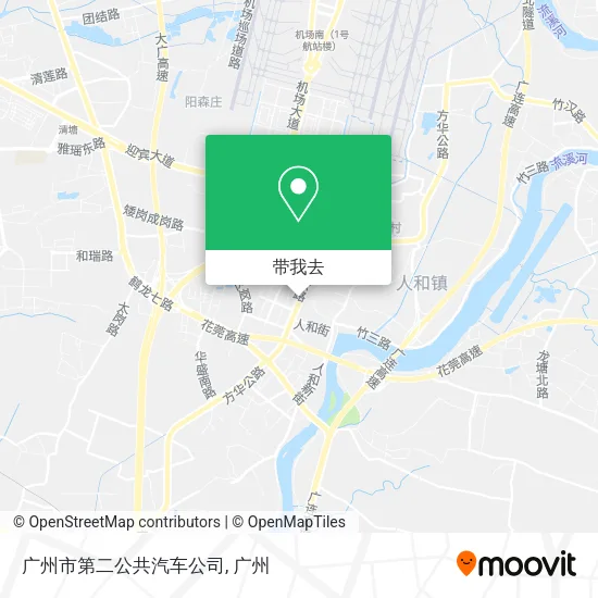 广州市第二公共汽车公司地图
