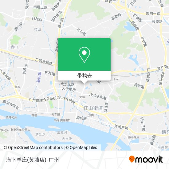 海南羊庄(黄埔店)地图