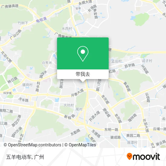 五羊电动车地图