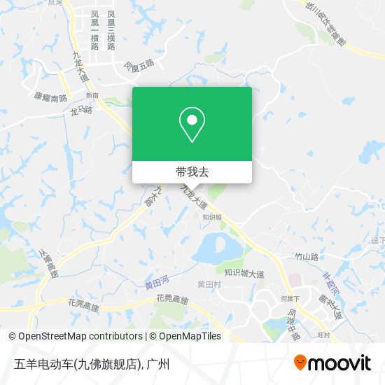 五羊电动车(九佛旗舰店)地图