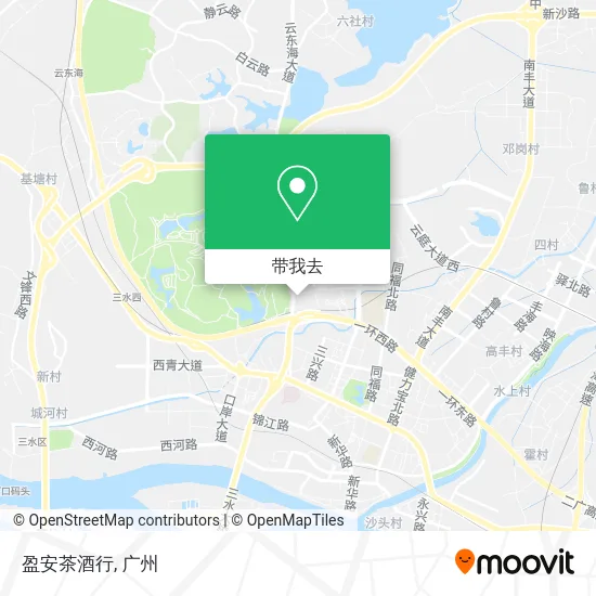 盈安茶酒行地图