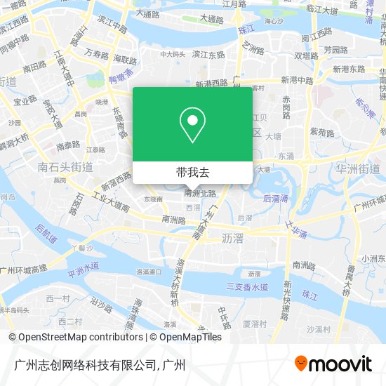 广州志创网络科技有限公司地图