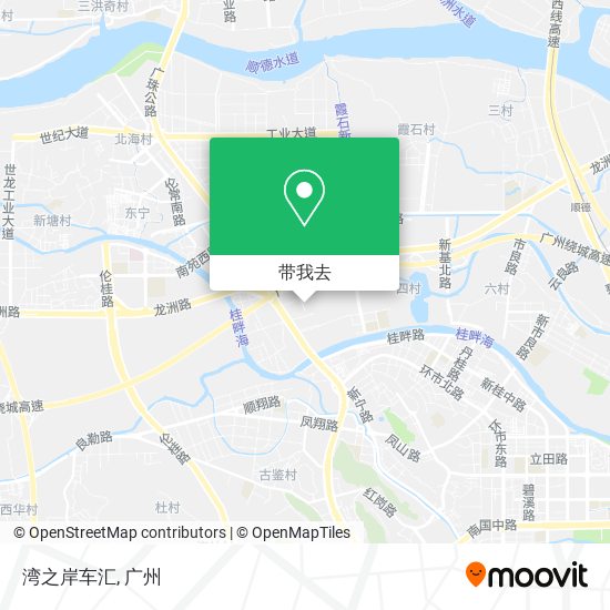 湾之岸车汇地图