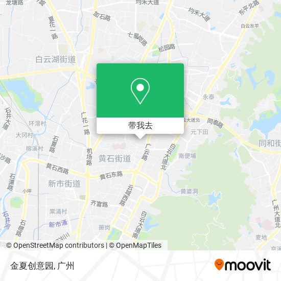 金夏创意园地图