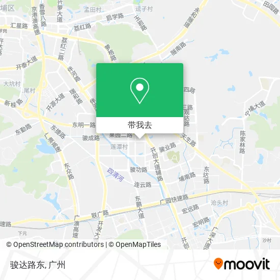 骏达路东地图