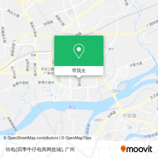 街电(四季牛仔电商网批城)地图