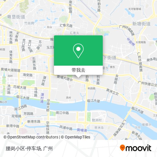 腰岗小区-停车场地图