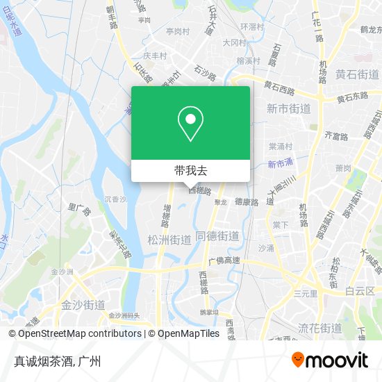 真诚烟茶酒地图