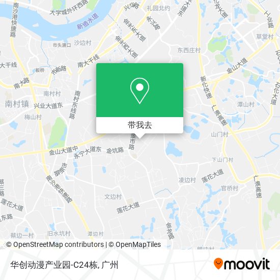 华创动漫产业园-C24栋地图