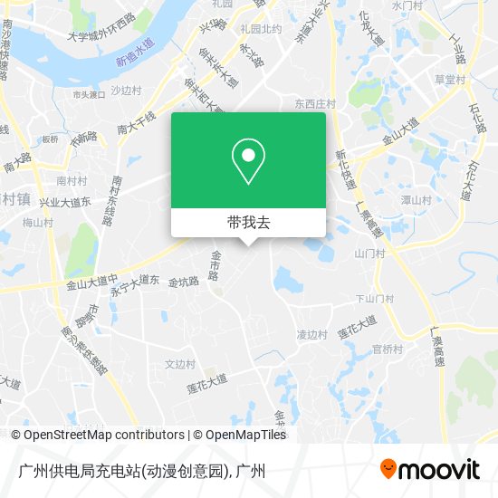 广州供电局充电站(动漫创意园)地图