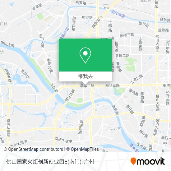 佛山国家火炬创新创业园E(南门)地图