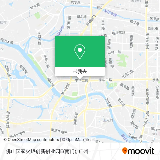 佛山国家火炬创新创业园E(南门)地图