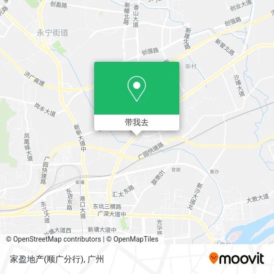 家盈地产(顺广分行)地图