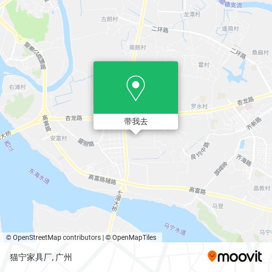 猫宁家具厂地图