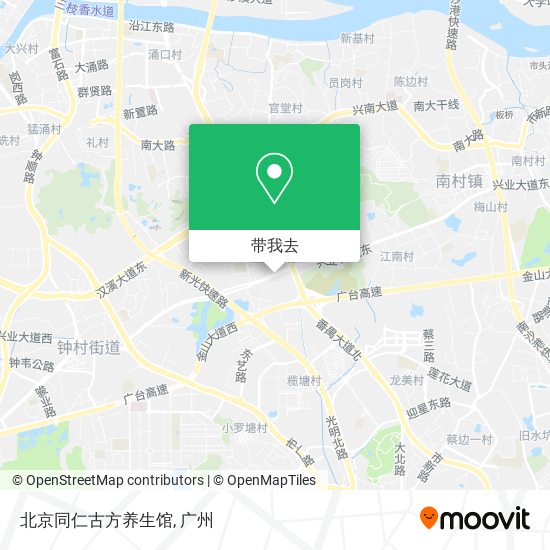 北京同仁古方养生馆地图