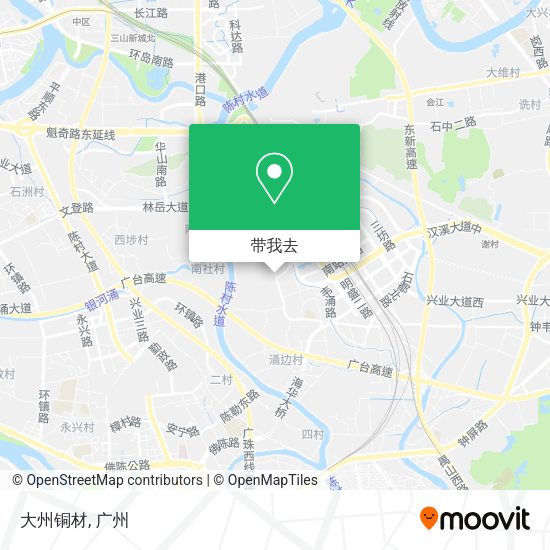 大州铜材地图