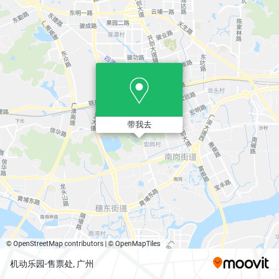 机动乐园-售票处地图