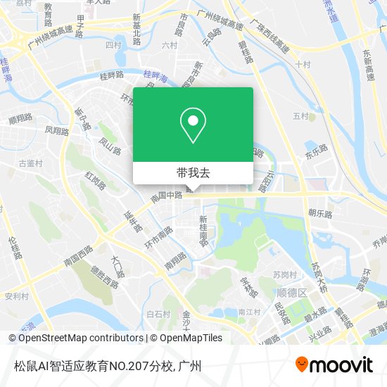 松鼠AI智适应教育NO.207分校地图