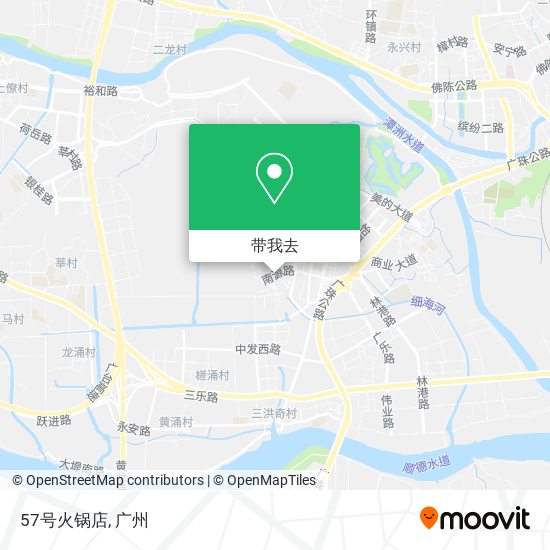 57号火锅店地图