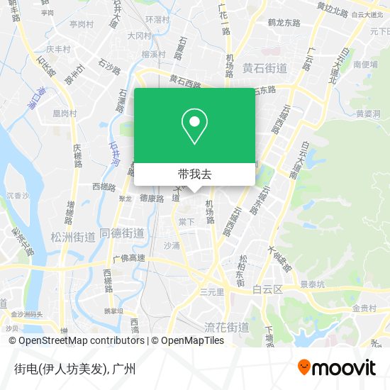 街电(伊人坊美发)地图