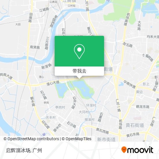 启辉溜冰场地图