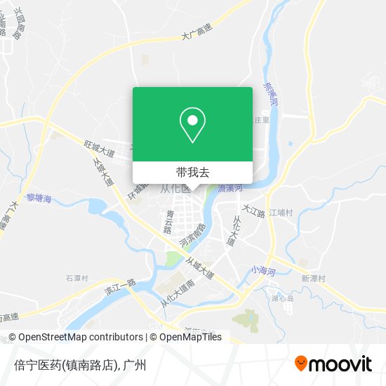 倍宁医药(镇南路店)地图
