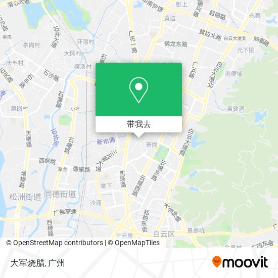 大军烧腊地图