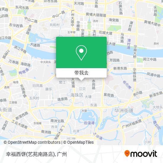 幸福西饼(艺苑南路店)地图