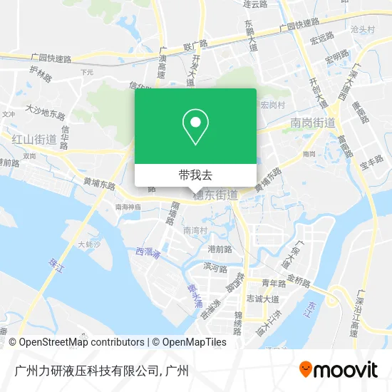 广州力研液压科技有限公司地图