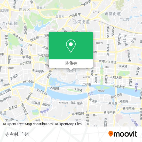 寺右村地图